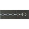 TORNIQUETE GIRATORIO CINCADO PARA CADENA 4 MM.