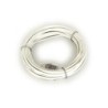 ALAMBRE TENDEDERO PLASTICO BLANCO ROLLO 25 M.