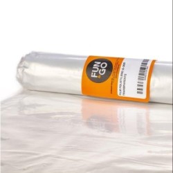 FILM POLIETILENO TRANSP. GALGA 400 2X5M. 80120