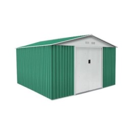 CASETA METALICA COVENTRY VERDE 9,66 M2.