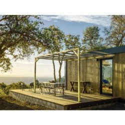 PERGOLA CARMEN ADOSADA 420X300 PMA00143