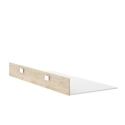 DINA - CAMA ARRASTRE INFERIOR - NATURAL / BLANCO -
