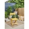 SILLA MIAMI PLEGABLE AMARILLO INDIEN