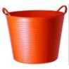 CUBO 14 L. FLEXIBLE NARANJA SP14O