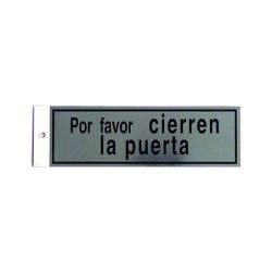 SILUETA ALUMINIO CIERREN PUERTA 013