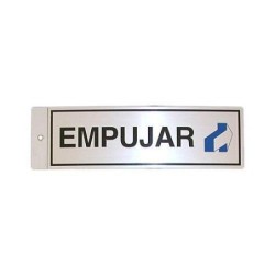 SILUETA ALUMINIO HORIZONTAL EMPUJAR 025