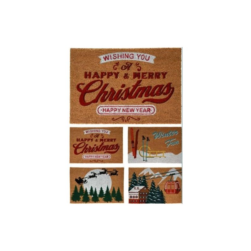 FELPUDO COCO MOTIVOS NAVIDEÑOS A54200160