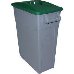 CONTENEDOR ZEUS 65 L. (TAPA ABIERTA) VERDE