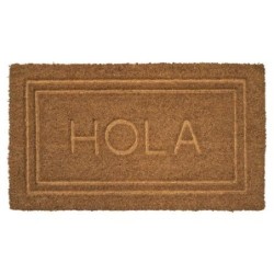 FELPUDO COCO PRENSADO HOLA BORD NATURAL 40X70