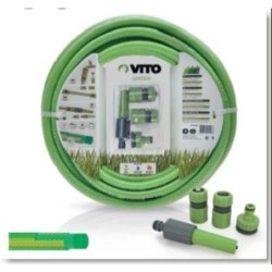 KIT MANGUERA RIEGO COMPLETO 5/8 10M VIK6010