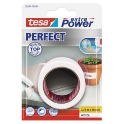 CINTA TEJIDO EXTRA POWER PERFECT 2,75MX38MM.BLANCA