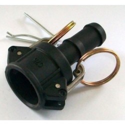 CONECTOR CAMLOCK POLIPROPILENO 3/4" T-C