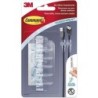 SUJETACABLES COMMAND 4 UNIDAD + 5 TIRAS 17017CLR