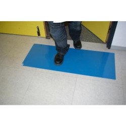 ALFOMBRA ADH.NOMAD 90X115CM(40 LAMINAS)AZL.AZ90115