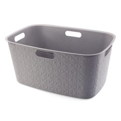 CESTA SOFTEX L BASKET 45L GRIS CLARO 258704