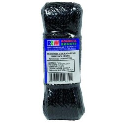 CUERDA CABLEADA PE. 4 CABOS 5 MM. VERDE 15 M.