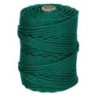 CUERDA CABLEADA PE. 4 CABOS 5 MM. VERDE 100 M.