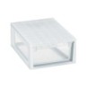CAJA ORDENACION LIGHT DRAWER M 12L.TRANSPARENTE