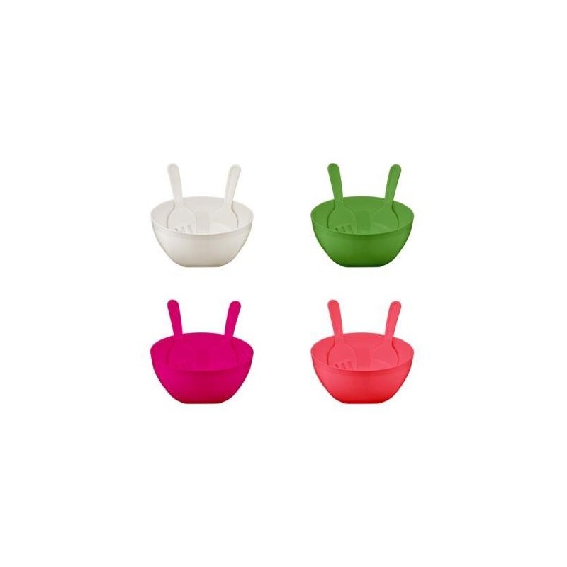 BOL ENSALADA CON CUCHARA+TENEDOR SURTIDO 031249