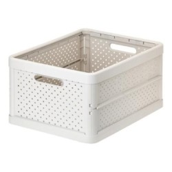 CAJA 32L COMPACT PLEGABLE SAND WHITE 11037