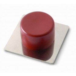 TOPE PUERTA ADH.ACERO INOX MARRON B90010M