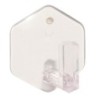 PERCHA PLASTICO ADHESIVO TRANS. (BL-2) B50210H