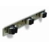 CUELGA ESCOBAS CON RODILLO TRIPLE (DISPLAY-1) 7066