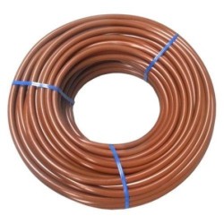 MICROTUBO GOTEO MARRON PE32 6,5X4,5 25M.MMT6545B25