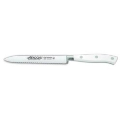 CUCHILLO TOMATERO PERLADO 13CM RIVIERA BLANCO