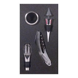 JUEGO 4 PIEZAS PARA VINO KS5011