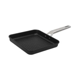 GRILL RAYADO AIRE INDUCCIÓN 23X23 CM DE ALUMINIO