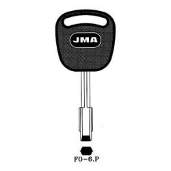 LLAVIN ALPACA SEGURIDAD PLASTICO NEGRO FO-6.P