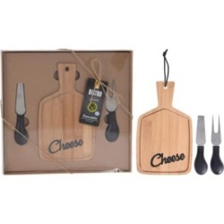 TABLA DE QUESOS BAMBU CON CUCHILLO INOX. 210000550