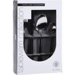CUBERTERIA 16 PIEZAS ACERO INOXIDABLE CC4000080