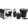 SET 4 PIEZAS COCTEL INOX NEGRO MATE A12405600