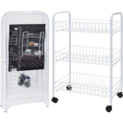 CARRITO COCINA METALICO 3 ESTANTES 101000970