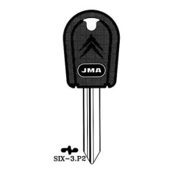 LLAVIN ALPACA SEGURIDAD PLASTICO NEGRO SIX-3P2