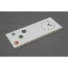 RELOJ MAGNETICO 66X25 BLANCO 0546-C1121W