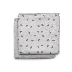 PAÑOS DE COCINA DE MICORFIBRA, SET DE 2, 30X30 CM