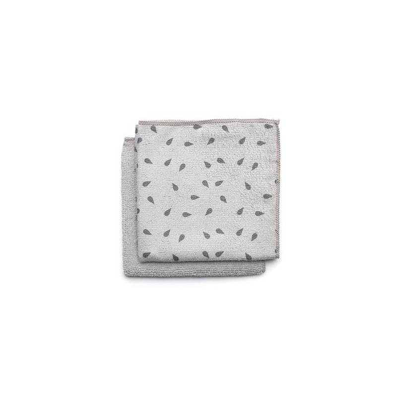 PAÑOS DE COCINA DE MICORFIBRA, SET DE 2, 30X30 CM