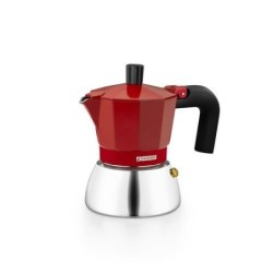 CAFETERA INDUCTION INOX RED 3 TAZAS