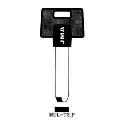 LLAVIN ALPACA SEGURIDAD PLASTICO NEGRO MUL-T2.P