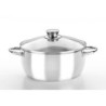 CACEROLA CON TAPA CRISTAL 18 CM. OPTIMA M451118