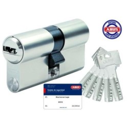 CILINDRO SEGUR.MODULAR NIQUEL DOBLE EMBRAGUE 40/40