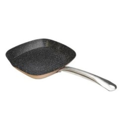 GRILL RAYAS ALUMINIO FORJADO PROFESIONAL 28CM.