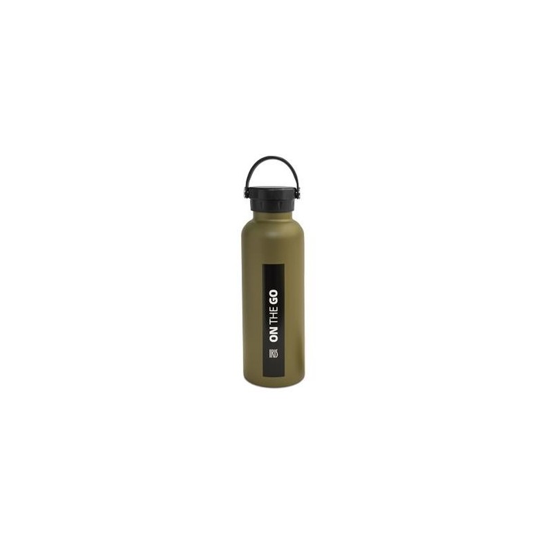 BOTELLA TERMO 750 ML OLIVA INOX ON THE GO 9813-IO