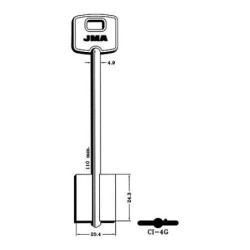 LLAVIN GORJA DE SEGURIDAD CI-4G