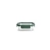 CONTENEDOR VIDRIO RECTANGULAR 370ML C/TAPA 8580-V