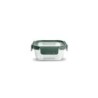 CONTENEDOR VIDRIO CUADRADO 520ML C/TAPA 8585-V