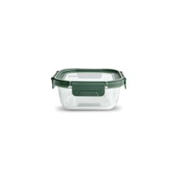 CONTENEDOR VIDRIO CUADRADO 800ML C/TAPA 8586-V
